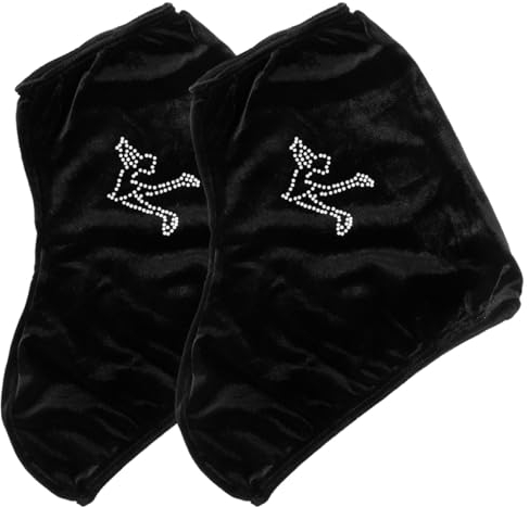 Yardwe 1 Paar Verschleißfeste Schlittschuhabdeckungen Zubehör Für Eislaufschuhe Überzüge Für Skaterschuhe Überzüge Für Eislaufschuhe Schlittschuhhüllen Polyester Kind Eishockey Draussen