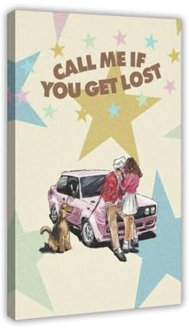 AmAzwi Tyler, The Creato Poster Call Me If You Get Lost Kunstposter Leinwand Poster Schlafzimmer Dekor Sport Landschaft Büro Zimmer Dekor Geschenkrahmen: 20 x 30 cm