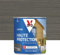 V33 Vernice per legno esterno grigio antracite satinato, alta protezione 8 anni, alta resistenza idrorepellente e UV, resistente alle variazioni del legno, Ecolabel, resina di origine vegetale, 0,75 l