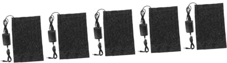 Sosoport 5St Isolierkissen Heizmatte für Haustiere wärmende Isomatte für Haustiere pet Heating pad Reptilien heizmatte Wintermatte für Reptilien Warmer Heizkörper für Haustiere Plane Black