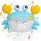 Hanmulee Crab Bath Bubble Toys for the Bathtub, Blows Bubbles and Plays 12 Children’s Songs, Automatic Bath Bubble Machine for Toddler Kids Baby Bath Toys Makes Great Gifts for 3 Years Girl Boy - BLUE