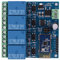 Epdpekc Modulo Relè Bluetooth 12V 4CH Interruttore di Controllo Remoto per Android Mobile Motor LED Kit Luce DIY Elettronico