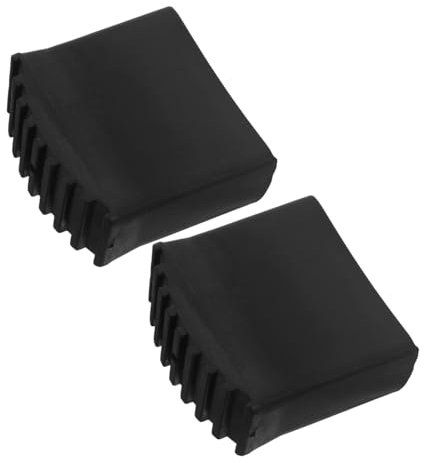 Sewroro 2 Pièces Couvre Caoutchouc pour Échelle Lot de Antidérapants et Isolants Installation Rapide et Facile Protection Durable pour Escabeau et Échelle de Chantier