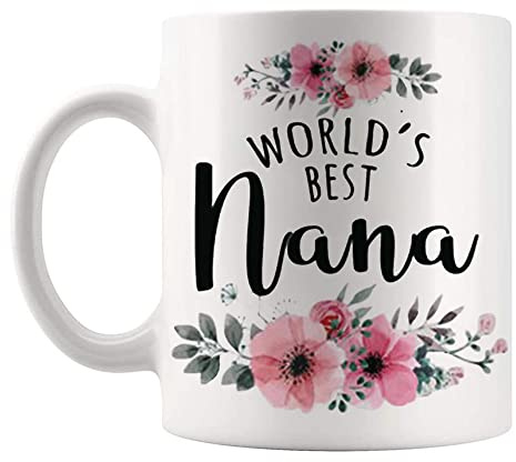 Nana, Die Beste Nana Der Welt Tassen Mit Henkel Keramikbecher Keramik Tasse Für Kaffee Mokka Saft 330Ml