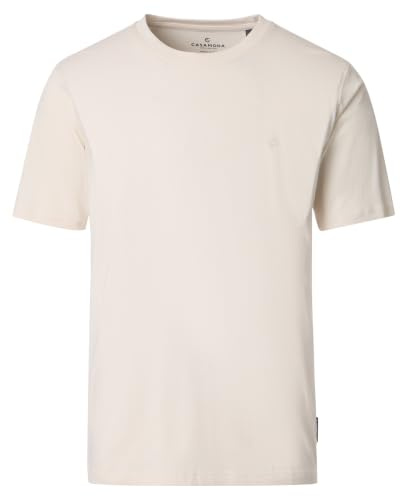 CASAMODA Herren T-Shirt unifarben 004200 Hautsympathisch