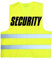 Coole-Fun-T-Shirts Security - Warnweste - gelb Gr.XXL