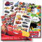 Disney Cars 3 Fun Set Cars 3 Stickers & Disney Cars 3 Tattoos Bundle with Specialty 2-sided Door Hanger