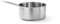 HENDI Stielkasserolle, geeignet für alle Herdarten, flacher Boden, kühl bleibende Griff, mit Aufhängeöse, Kochtopf, Soßentopf, 4L, ø240x(H)110mm, Edelstahl, Aluminium