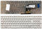Clavier blanc compatible avec HP Pavilion 17-F sans cadre