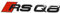 Audi 4M8853740AT94 Schriftzug RSQ8 Aufkleber Black Edition Emblem Logo, schwarz/rot