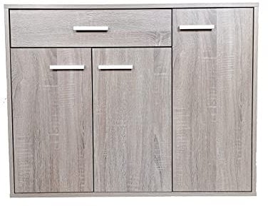 HTI-Line Kommode Nina mit Einer Schublade Anrichte Sideboard Schrank Sonoma