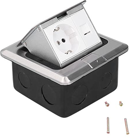 Presa di terra Presa elettrica impermeabile con foglio di ritenzione idrica trasparente AC 250V