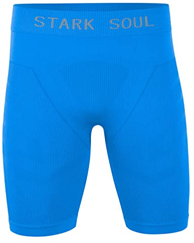 STARK SOUL Unterziehhose, Funktionshosen -WARM UP-, Herren Sport Shorts, Seamless