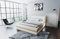 Sofa Dreams Wasserbett Treviso mit beheizbarer Wasserbettmatratze und kompletter Technik LED Beleuchtung 140x200 160x200 180x200 200x200 200x220 (180 x 200 cm, Beige-Weiß)