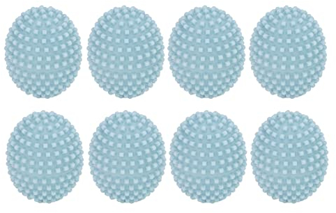 8pcs Palla di Lavaggio, Rimozione dei Peli di Animali Domestici Per La Rimozione di Lanugine della Lavanderia Sfere di Lavaggio Sfere Riutilizzabili Dell'essiccatore Sfera Dell'asciugacapelli di Anima