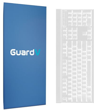 GuardV - Skin per tastiera Logitech MX Keys per Mac, tastiera illuminata wireless