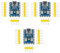 Hailege 3pcs RP2040-Zero PICO Entwicklungsboard RP2040 Mikrocontroller Dual-Core 264KB Cortex M0+ Prozessor 2MB Flash-Pin (mit Nicht gelöteten Pins)