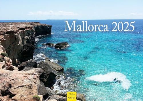 Edition Seidel Premium Kalender Mallorca 2025 Format DIN A3 Wandkalender Spanien Palma Balearen Insel Mittelmeer