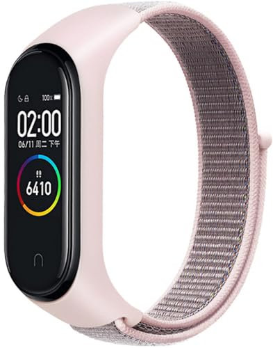 Cinturino di ricambio in nylon per Xiaomi Smart Band 7 / Mi Band 6 / Band 5 / Band 4 / Band 3, Cinturino da orologio sportivo Bracciali per Amazfit Band 5