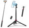 Ulanzi Phone Tripod, 60.24 Magnetic Selfie Stick with Remote for iPhone 12/13/14/15 Series, Extendable Cell Phone Tripod Stand, Portable iPhone Holder for Selfie/Photo/Live/Vlog