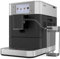 KitchenAid Kaffeevollautomat Maschine I KF8 I Heißgetränke von Espresso bis Cappuccino I 40 voreingestellten Getränken, automatischem Aufschäumen und Erwärmen von Milch I mit Milchbehälter (Schwarz)
