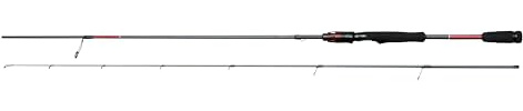 Mitchell MX6 Spinnrute | M36 Carbon Blank & Fuji Anti-Tangle-Ringe | Extra-schnelle Aktion | Eva-Griff | Süßwasser-Raubfischangeln auf Barsch, Zander & Hecht | 2,23 m, 7-28 g
