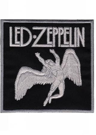 Toppa ricamata termoadesiva con Led Zeppelin Hq