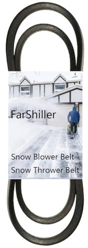FarShiller 106-4498 4498 Schneefräsen-Antriebsriemen für To-ro Power Max 826 828 1028 1128 6000 Schneefräsen (1,27 x 119,9 cm)