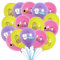 B-TS Geburtstagsdeko Set, Geburtstag Deko,Koreanischer Jungengruppe Ballon,18PCS Latex Ballon,Geburtstagsdeko Ballons, Stern balloons für Geburtstag Party Dekoration