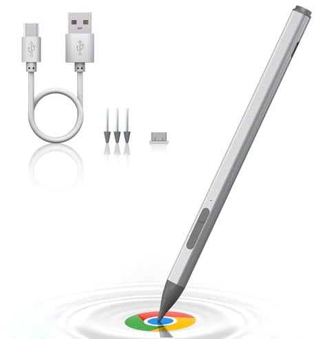 USI 2.0 Stylus Pen for Amazon Fire Max 11, 4096 Levels Pressure Stylus for Chromebook Compatible Lenovo Chromebook/Googel Pixel Tablet/Acer Spin/ASUS Chromebook/HP Chromebook