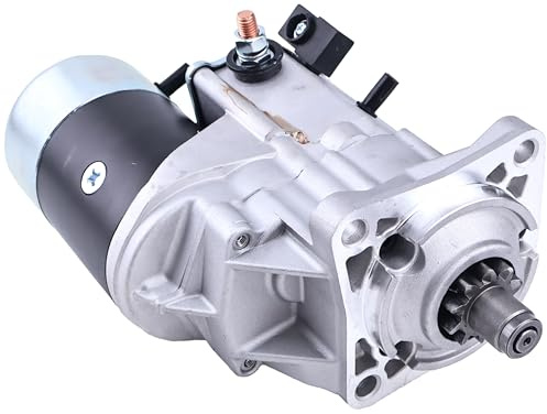 LSSOCH 12V 10T 2.7KW Starter Motor 228000-1350 228000-1352 228000-1421 0R4319 112-1767 143-0538 143-0539 Compatible with CAT Backhoe Loader 416B 426B 428B 436B 1992-96 Perkins Engine 3054 3054B 3054C