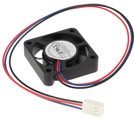 eMagTech 12V 0.15A Ventilador Sin Escobillas 3 Hilos EFB0412HHA-2510-3P para PC Servidores Conector 2510-3P 40x40x10mm.