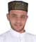 Egypt Bazar Traditionelle Arabische Kopfbedeckung - Araber - Karnevalskostüm/Farbe: schwarz - Gold