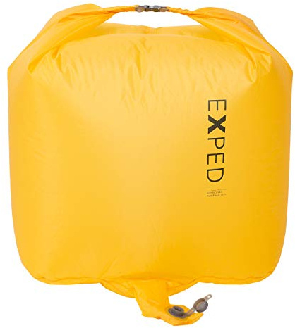 Exped Schnozzel Pumpbag Ul L Gelb - Wasserdichter superleichter Kompressions Pumpsack, Größe L - Farbe Corn Yellow