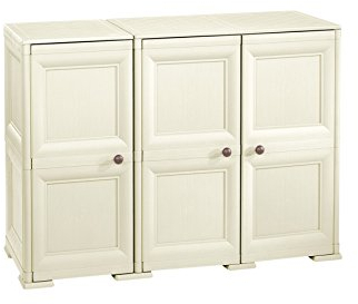 TONTARELLI Lowboard naturweiß