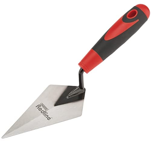 Draper Redline 69121 150 mm mango suave paleta de albañilería en punta