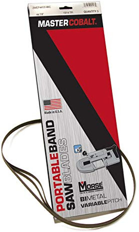 MK Morse ZWEP321014MC Bi-Metal Portable Band Saw Blade (3 Pack)