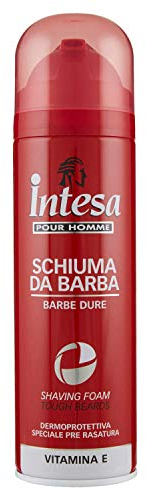 INTESA POUR HOMME Rasierschaum Woody für harte Bärte, 300 ml