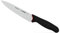 Giesser seit 1776 - Made in Germany - Tranchiermesser 18 cm PrimeLine, schwarz, rostfrei, spülmaschinenfest, scharfes schmales Kochmesser rutschfest