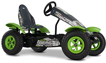BERG XL X-Plore BFR-3 Pedal-Gokart für Kinder ab 5 Jahren | Robustes XL-Frame | Verstellbarer Sitz | BFR-3 Schaltung mit 3 Gängen | Outdoor Kettcar Tretauto für jahrelangen Fahrspaß