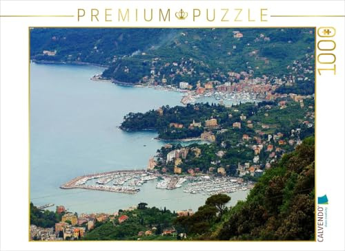 CALVENDO Puzzle Rapallo und Santa Margherita Ligure | 1000 Teile Lege-Größe 64 x 48 cm Foto-Puzzle für glückliche Stunden