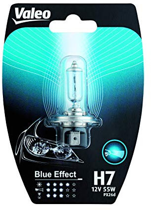 Valeo H7 einzelne Autolampe 12V 55W Blauer Effektanschluss PX26d