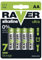 EMOS Raver Ultra Alkaline AA Mignon Batterien | 1,5 V | LR6 | 4 Stück | 7 Jahre lagerfähig
