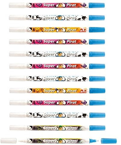 Pelikan Tintenlöscher Super-Pirat 850, 12 Stück (12er Set, Löscher B)