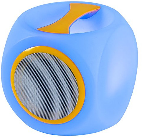 LED-Highlights Led Stimmungslicht Bluetooth Lautsprecher 16 Farben Leuchtwürfel 18x18 Outdoor Lautsprecher Musikbox Bluetooth Box