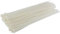 Gocableties Kabelbinder 100 Stück Weiß/Naturfarben Transparent, 450 mm x 9,0 mm mit 79,4 kg Zugfestigkeit, extra starkes, UV Beständig Set