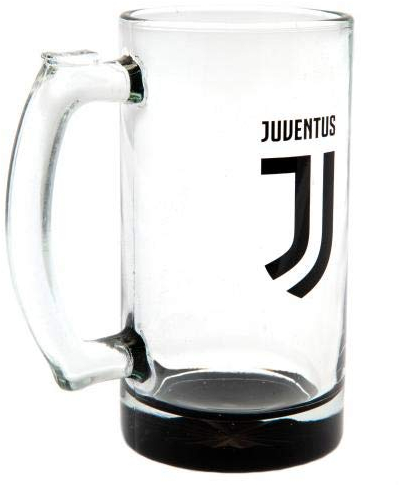 Juventus F.C. Stein Glas Bierkrug CC Offizielles Merchandise