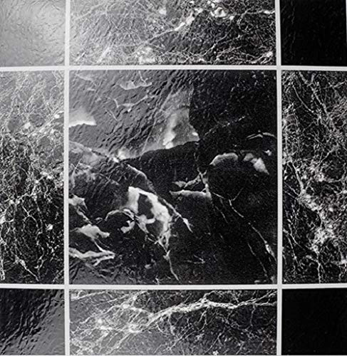 Marble Effect Square Design Self Adhesive Stick On Vinyl Floor Tiles Perfect for Kitchen, Bathroom & Hallways - 31cm x 31cm (88 Tiles (88sqft))