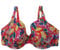 Liv Lingerie Ladies Bra Bikini top only (Pink Mix) 38E/ top only