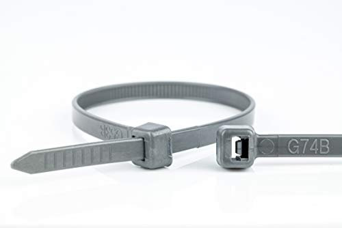 WKK Colliers de Serrage Gris, 100 x 2,5 mm, 100 pièces 10025 Grau c